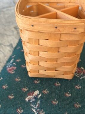 Longaberger Light Honey Wooden Basket Divider